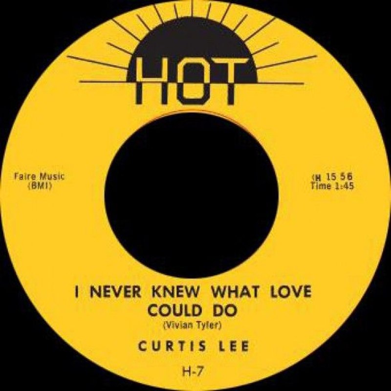 CURTIS LEE - I never knew what love could do 7