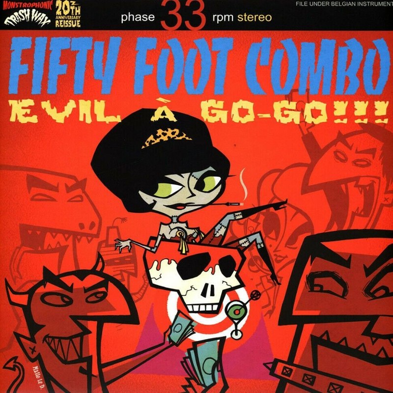 FIFTY FOOT COMBO - Evil a go-go LP
