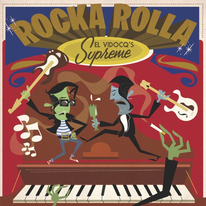 V/A - Rocka rolla el vidocq´s supreme LP+CD