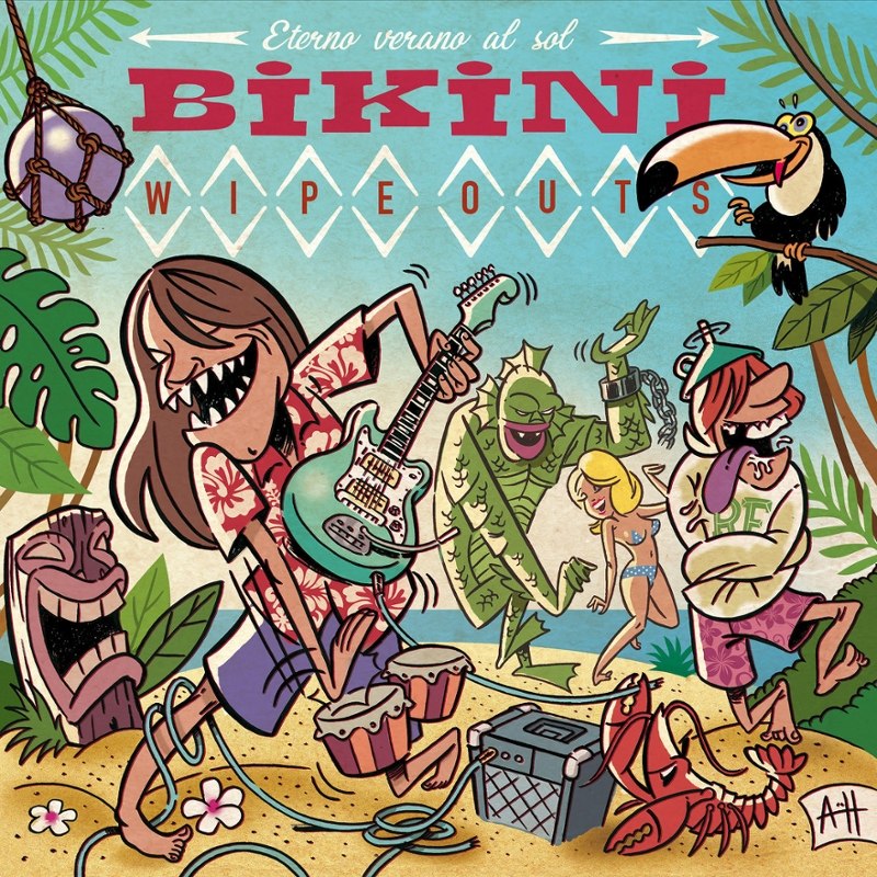 BIKINI WIPEOUTS - Eterno verano al sol LP