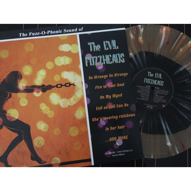 EVIL FUZZHEADS - The fuzz-o-phonic sound of (splattered) LP