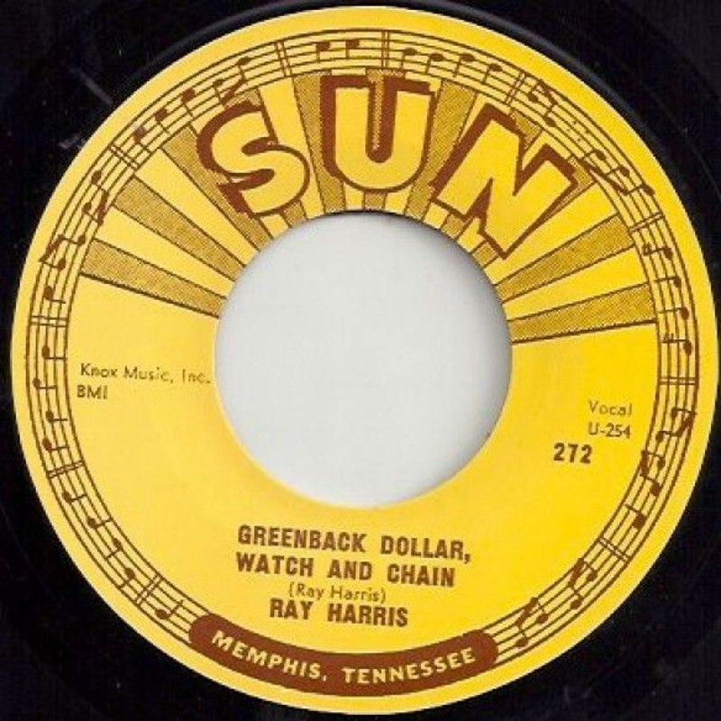 RAY HARRIS - Greenback dollar, watch and chain 7