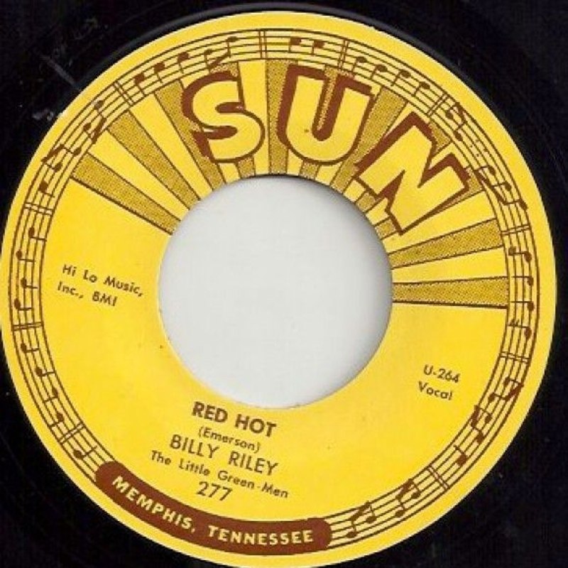 BILLY RILEY - Red hot / pearly lee 7