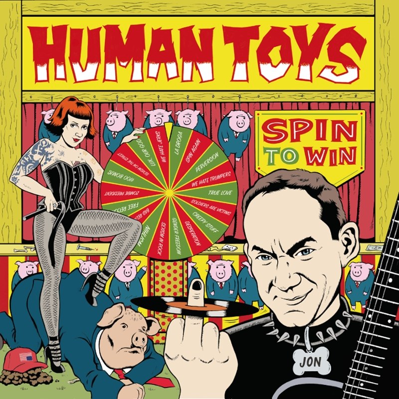 HUMAN TOYS - Spin to win LP