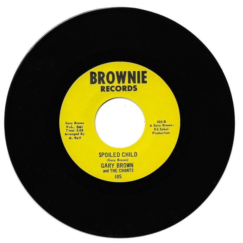 GARY BROWN - Spoiled child/I worry 7