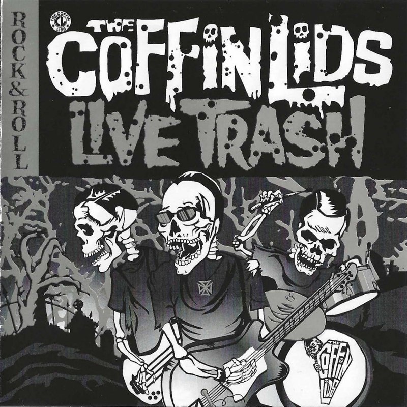 COFFIN LIDS - Live trash CD