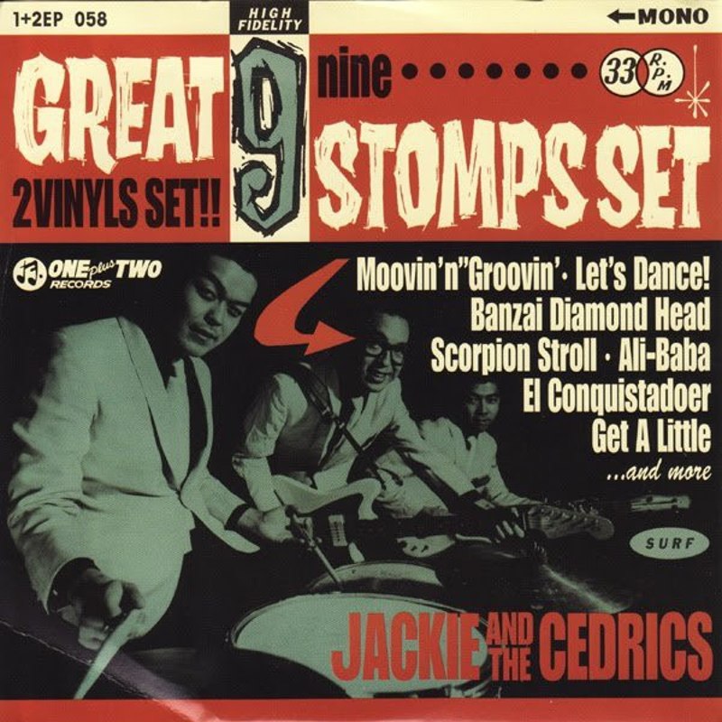 JACKIE & THE CEDRICS - Great 9 stomps set Do7