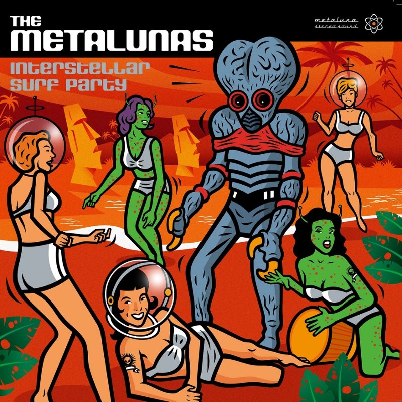 METALUNAS - Interstellar surf party CD