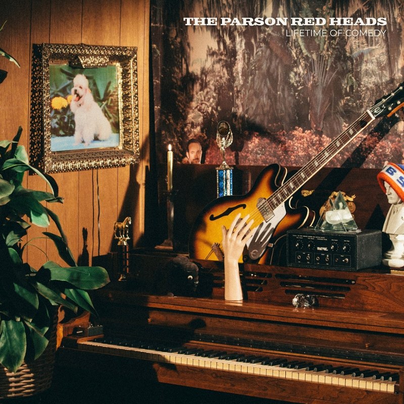 PARSON RED HEADS - Lifetime comedy (green+Poster) LP