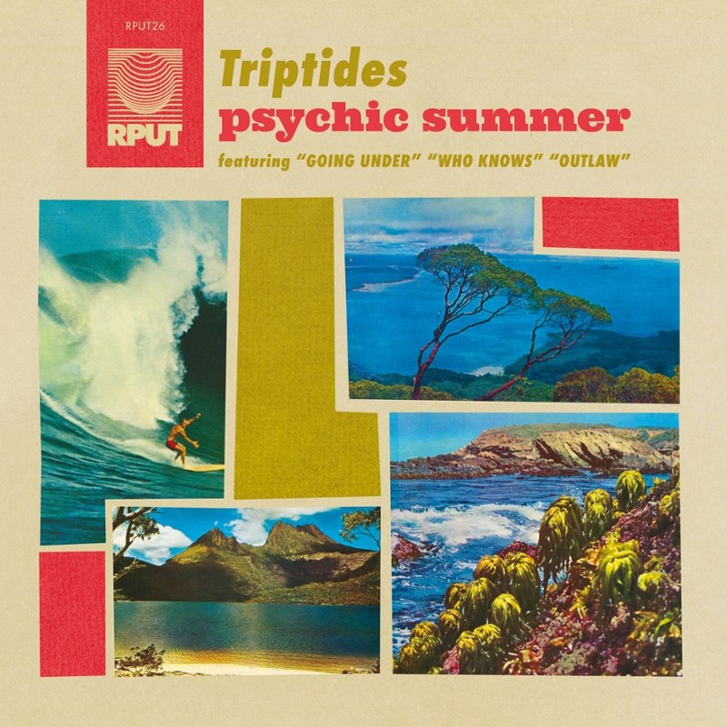 TRIPTIDES - Psychic summer (black) LP