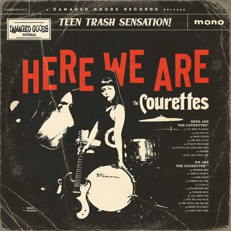 COURETTES - Here we are the Courettes CD