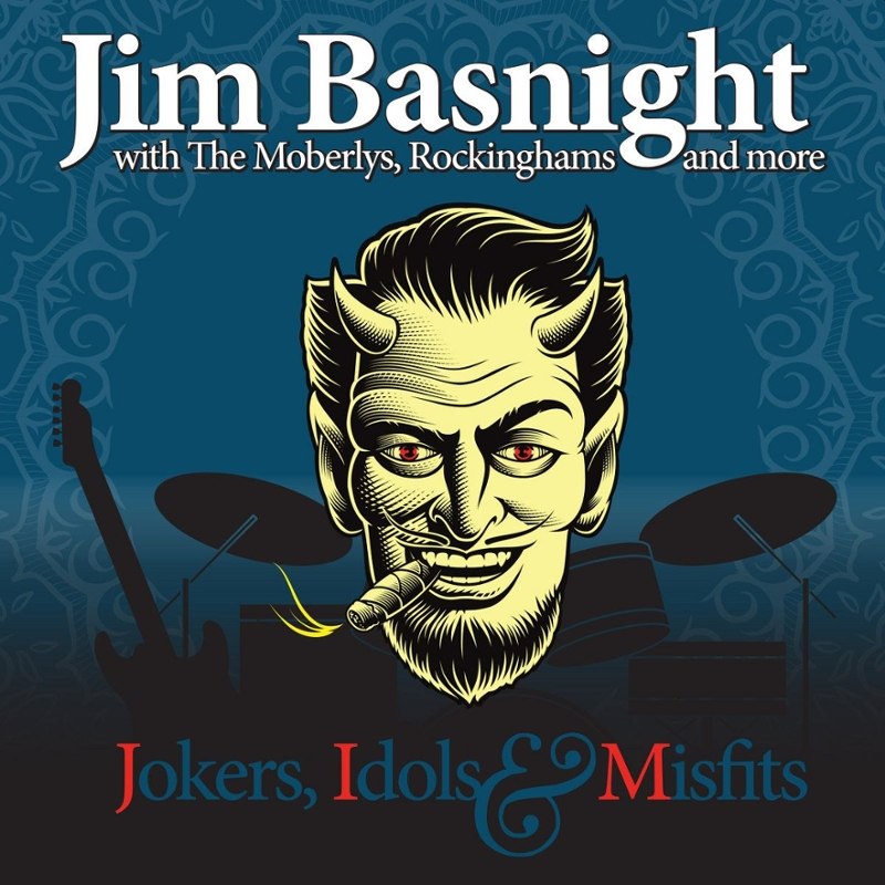 JIM BASNIGHT - Jokers, idols & misfits LP