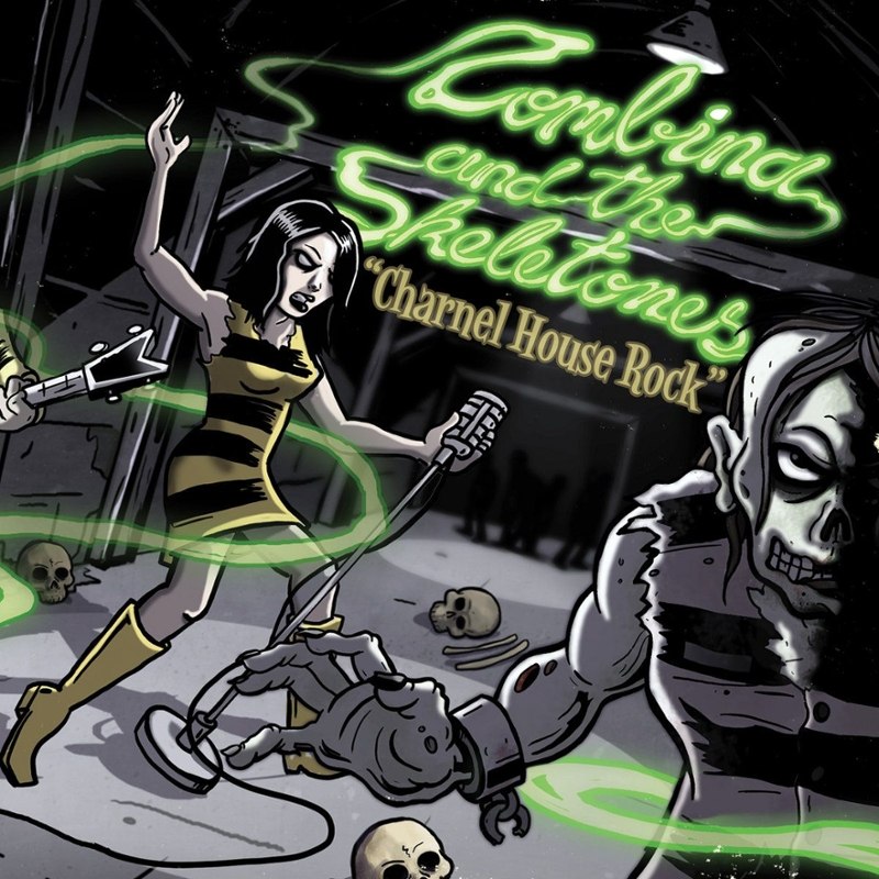 ZOMBINA & THE SKELETONES - Charnel house rock LP