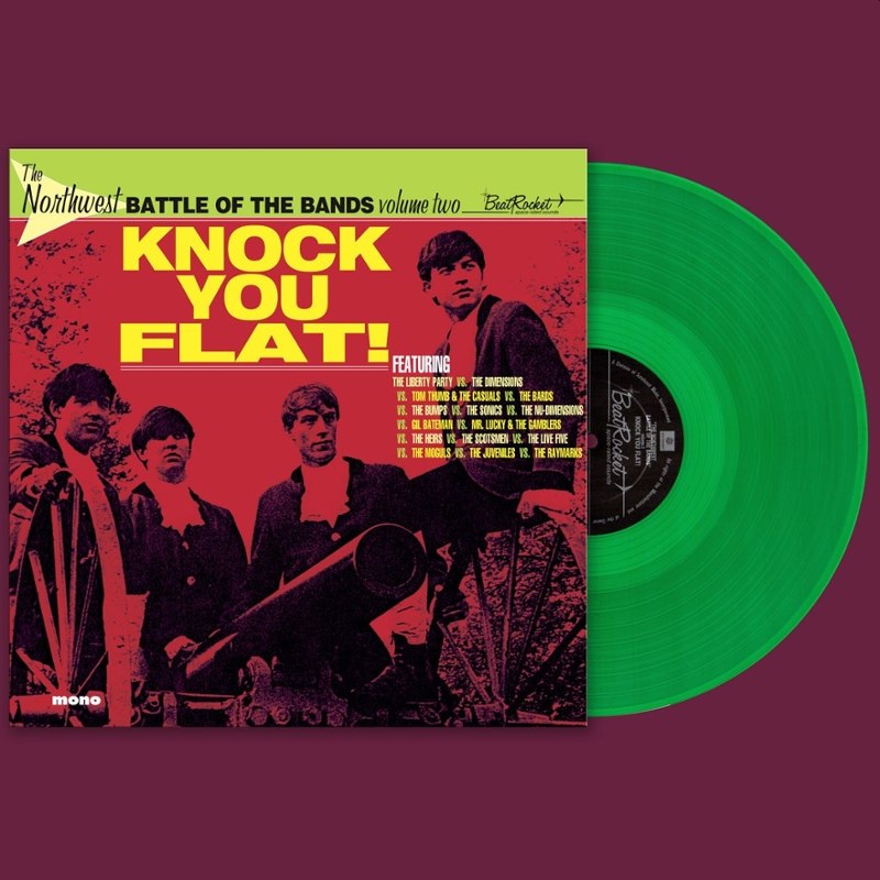 V/A - Northwest battle of the bands Vol.2-knock you flat! LP