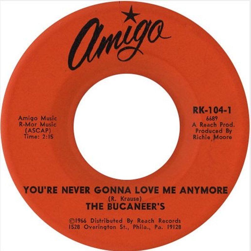 BUCANEERS - You're never gonna love me anymore (black) 7
