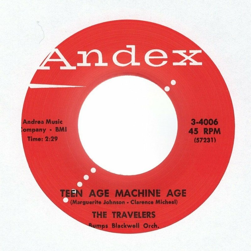 TRAVELLERS - Teenage machine age/green town girl 7