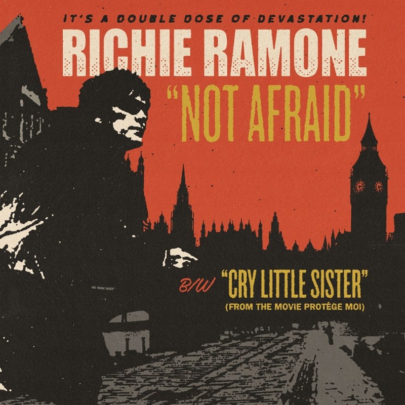 RICHIE RAMONE - Not afraid 7