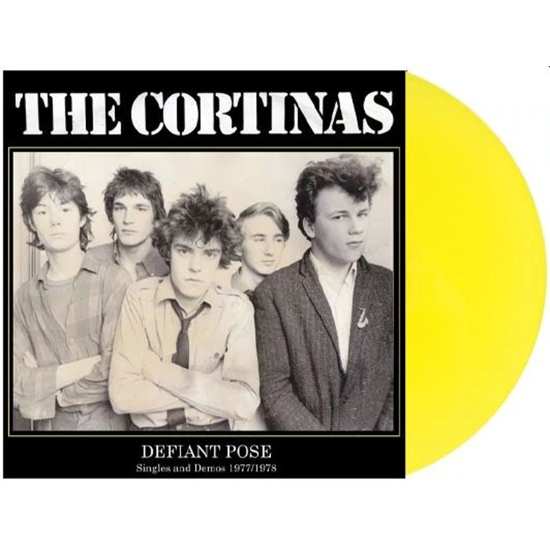 CORTINAS - Defiant pose (yellow) LP