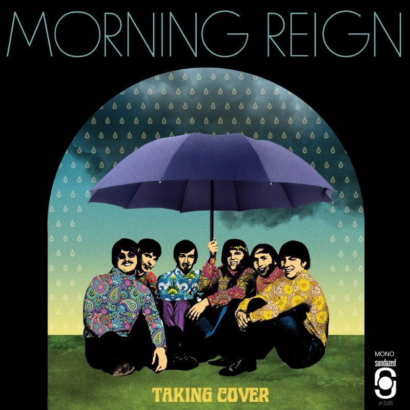 MORNING REIGN - Taking cover (blue) LP