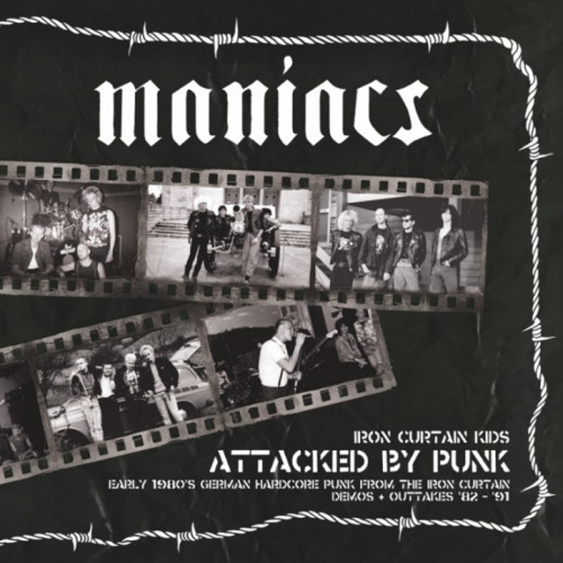 MANIACS - Iron curtain kids attacked by punk LP