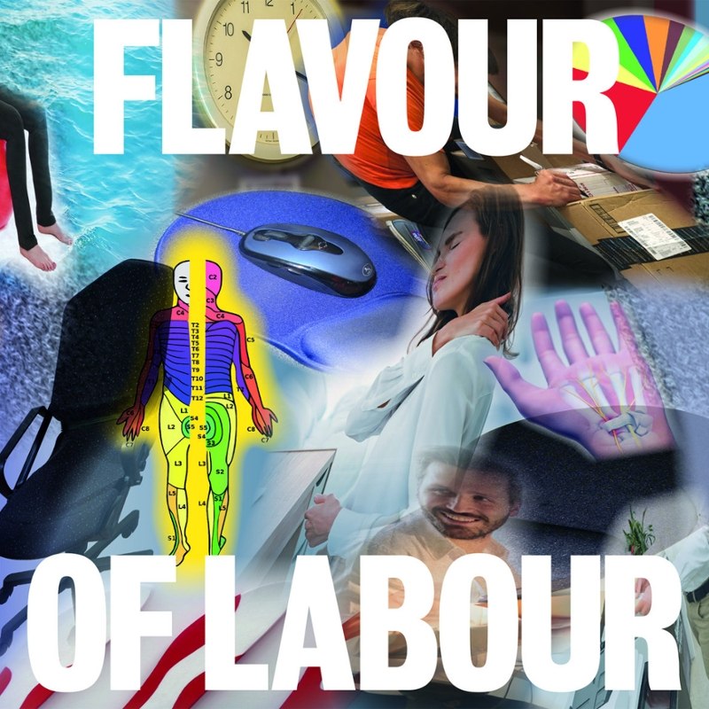 PUBLIC BODY - Flavour of labour (black) LP
