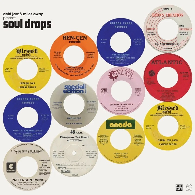 V/A - Acid Jazz & miles away presents: soul drops LP