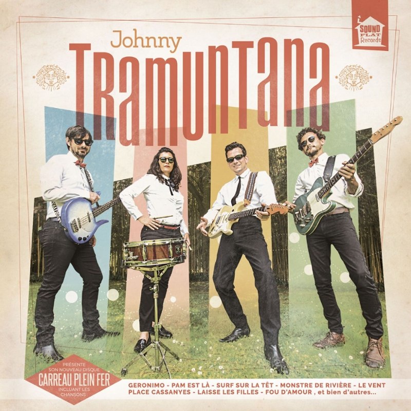 JOHNNY TRAMUNTANA - Carreau plein fer LP