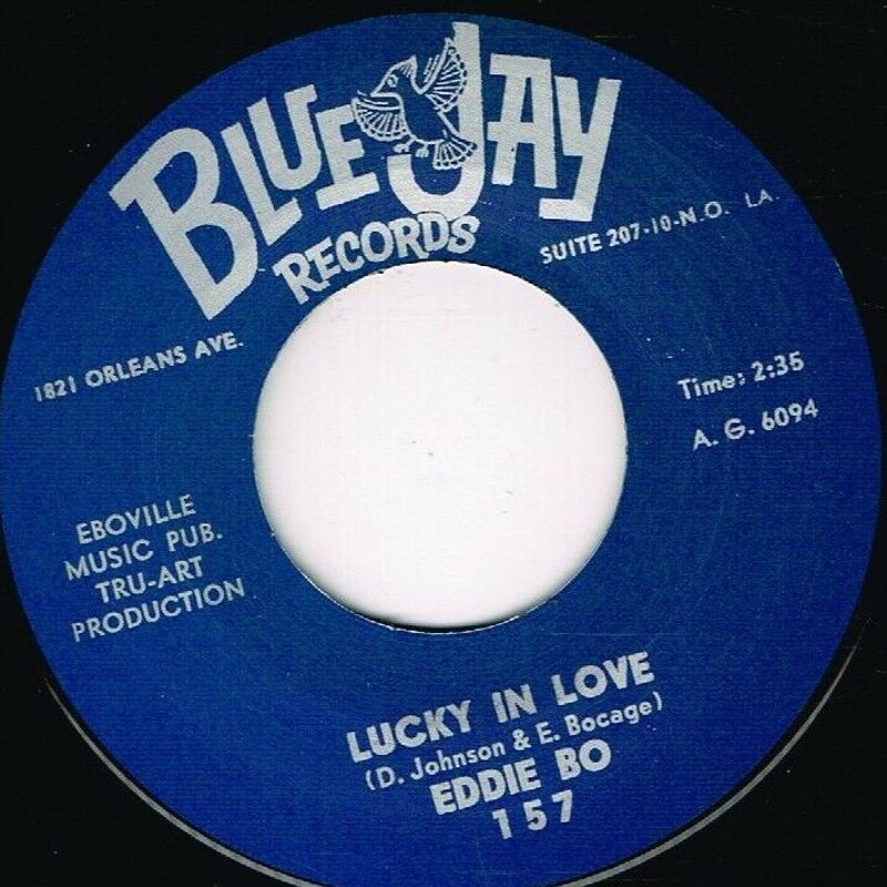 EDDIE BO - Our love (will never faulter)/lucky in love 7