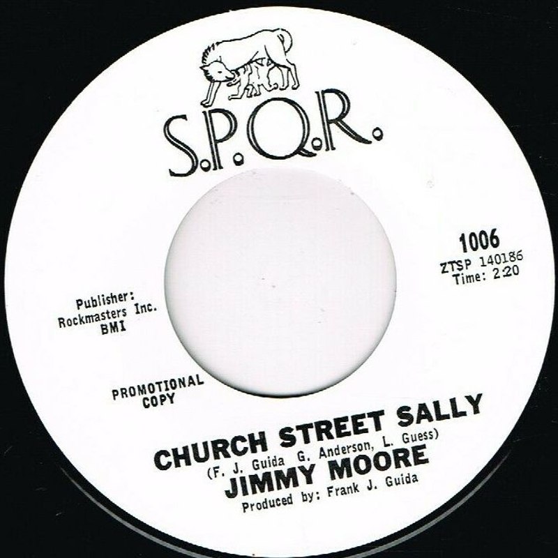 JIMMY MOORE - Church street sally/I hate you baby 7