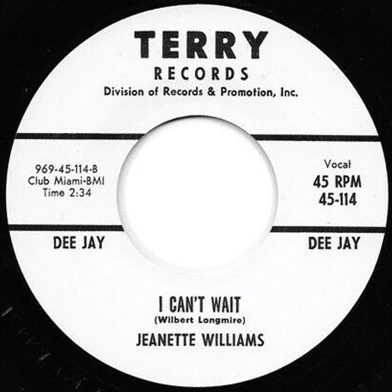 JEANETTE WILLIAMS - I can´t wait/to you 7