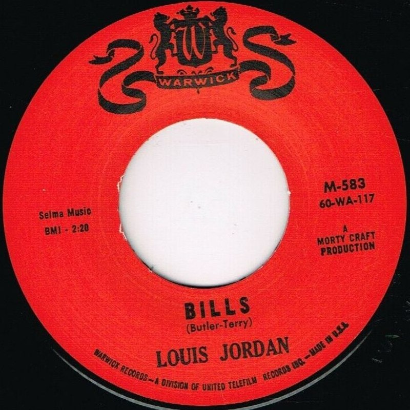 LOUIS JORDAN - Bills/fifty cents 7