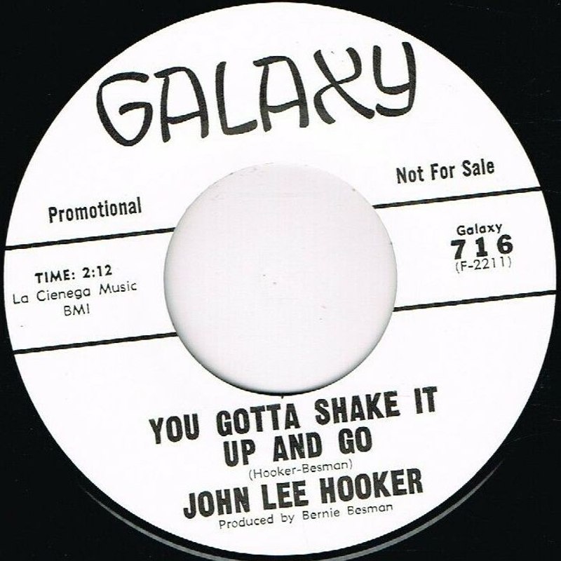 JOHN LEE HOOKER - Shake it up and go/I lost my job 7