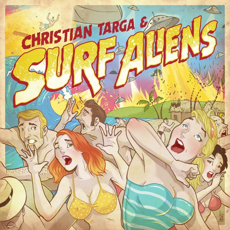 SURF ALIENS - Christian targa & surf aliens CD