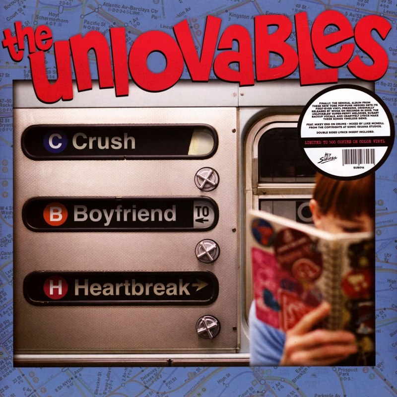 UNLOVABLES - Crush, boyfriend, heartbreak LP