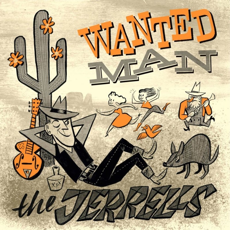 JERRELLS - Wanted man LP