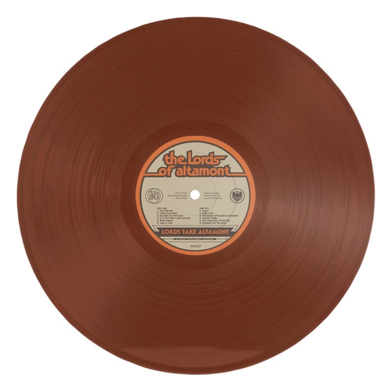 LORDS OF ALTAMONT - Lords take Altamont (brown) LP
