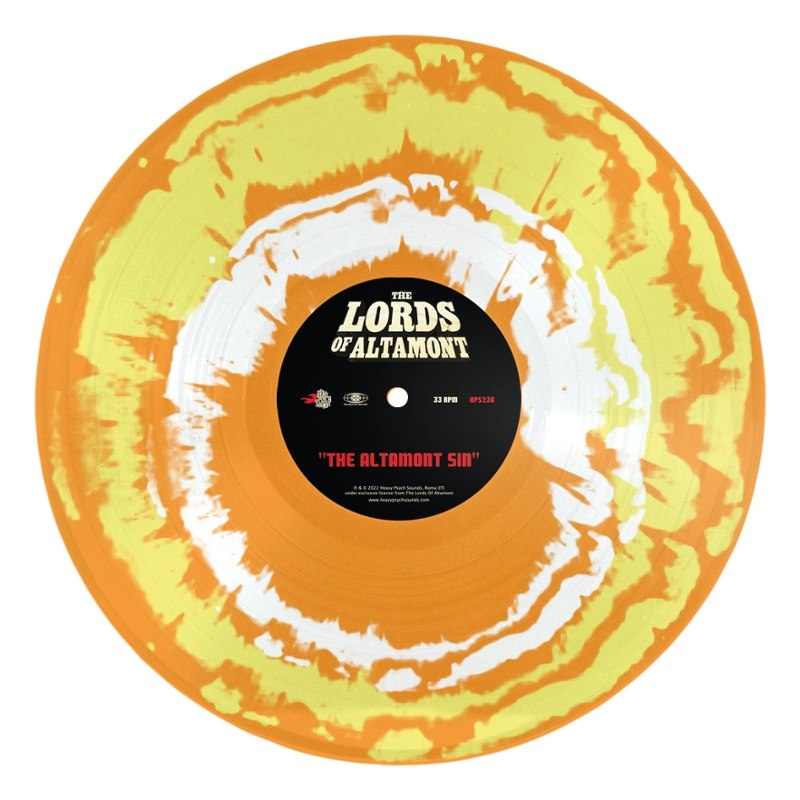 LORDS OF ALTAMONT - The altamont sin (splatter) LP