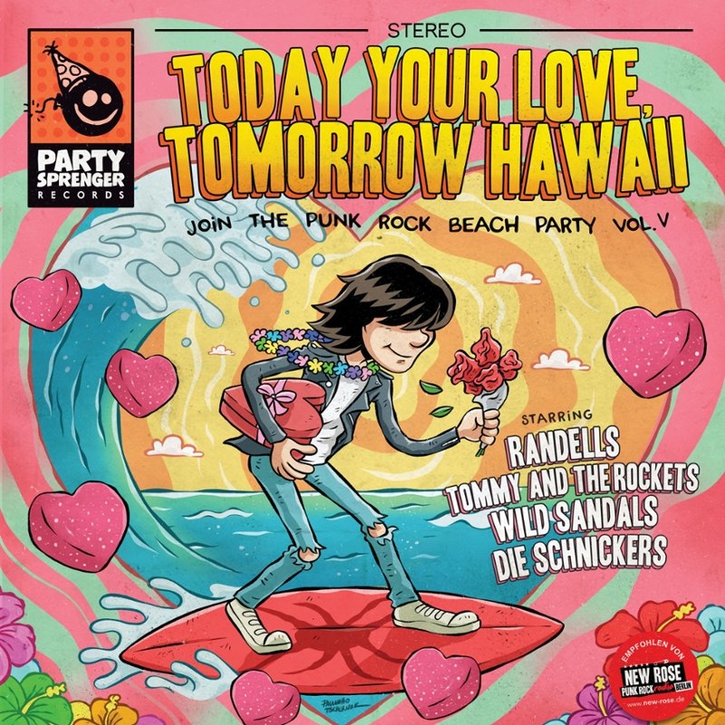 V/A - Today your love, tomorrow hawaii, punk rock beach party Vol.5 7+CD