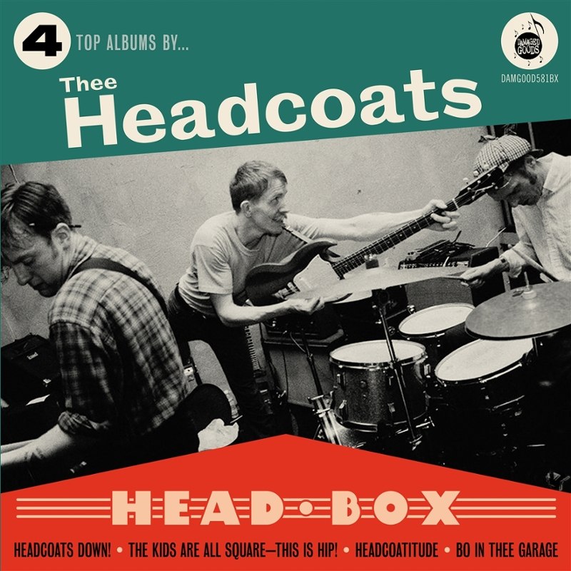 THEE HEADCOATS - Head box 4-CD
