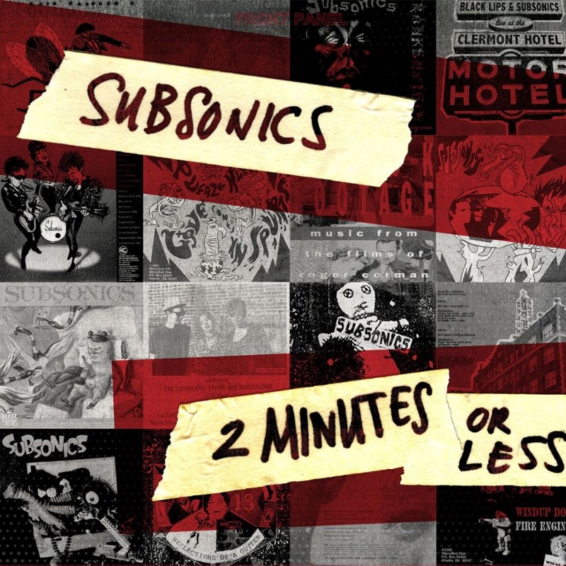 SUBSONICS - 2 Minutes or less LP