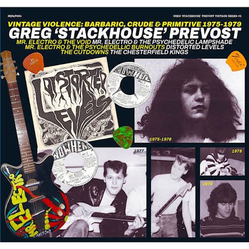 GREG PREVOST STACKHOUSE - Vintage violence CD