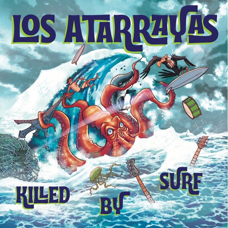 LOS ATARRAYAS - Killed by surf LP