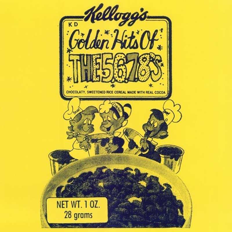 5,6,7,8'S - Golden hits of (yellow vinyl) LP