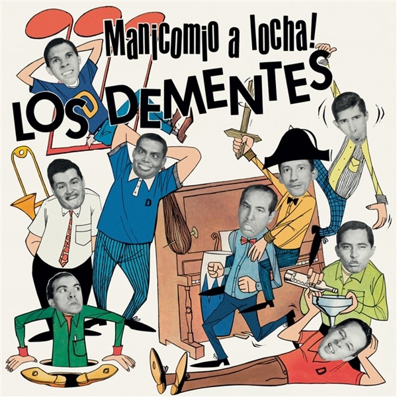 LOS DEMENTES - Manicomio a locha LP