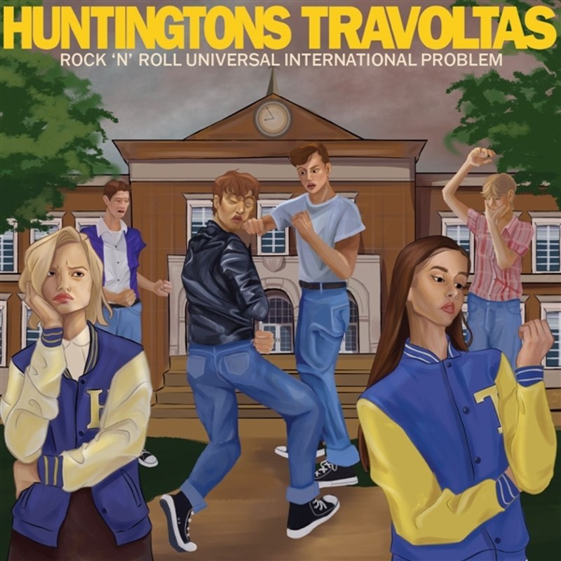 TRAVOLTAS / HUNTINGTONS - Rock'n'roll universal international problem CD