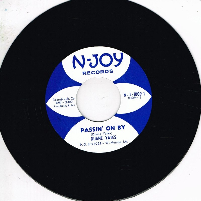DUANE YATES - Passin' on by/hold it 7