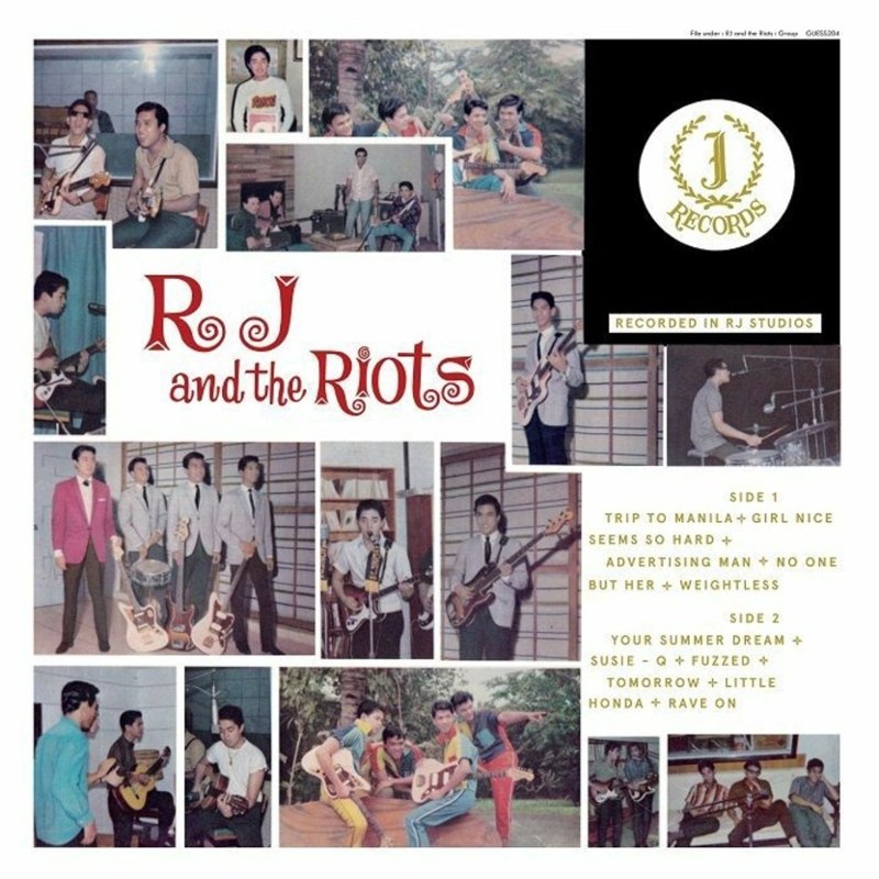 RJ AND THE RIOTS - Same (black) LP