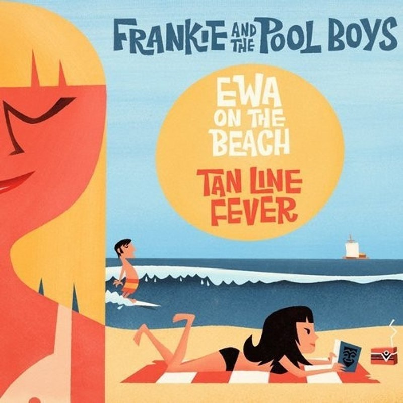 FRANKIE AND THE POOL BOYS - Ewa on the beach/tan line fever 7