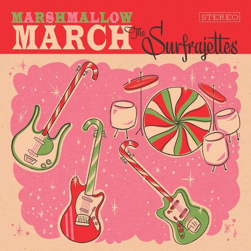 SURFRAJETTES - Marshmallow march/all I want for christmas is you 7