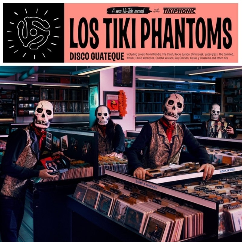 LOS TIKI PHANTOMS - Disco guateque CD